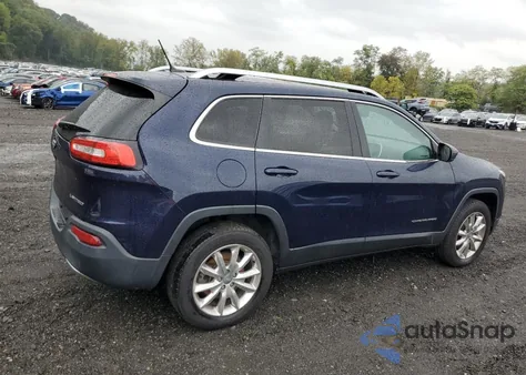 2015 Jeep Cherokee Limited z USA, uszkodzony, nr VIN 1C4PJMDB0FW785141